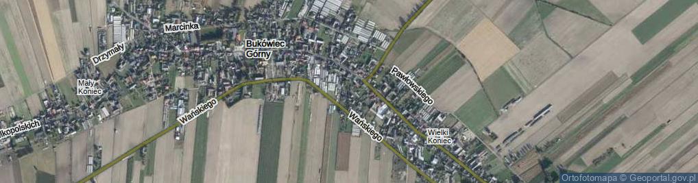 Zdjęcie satelitarne Rzeźbiarska ul.